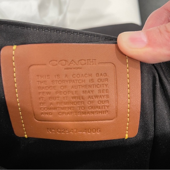 COACH NWOT HOUSTON MAP BAG No 4006 - Picture 11 of 15